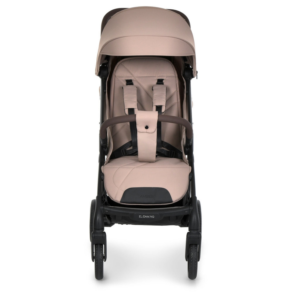 Дитяча прогулянкова коляска AMBER El Camino ME 1227 Nougat Beige