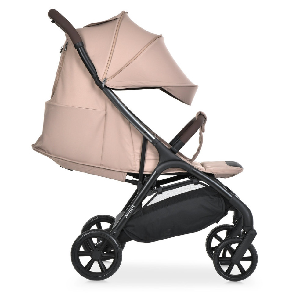 Дитяча прогулянкова коляска AMBER El Camino ME 1227 Nougat Beige