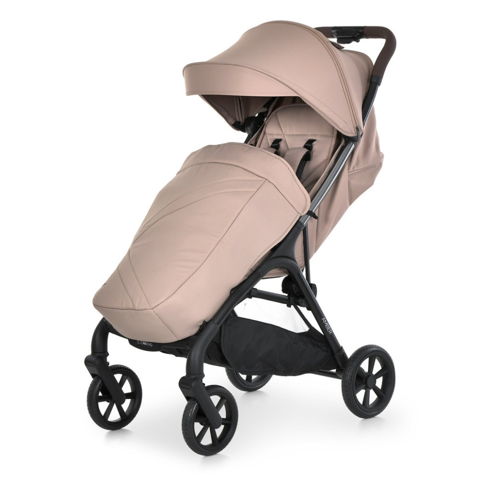Дитяча прогулянкова коляска AMBER El Camino ME 1227 Nougat Beige