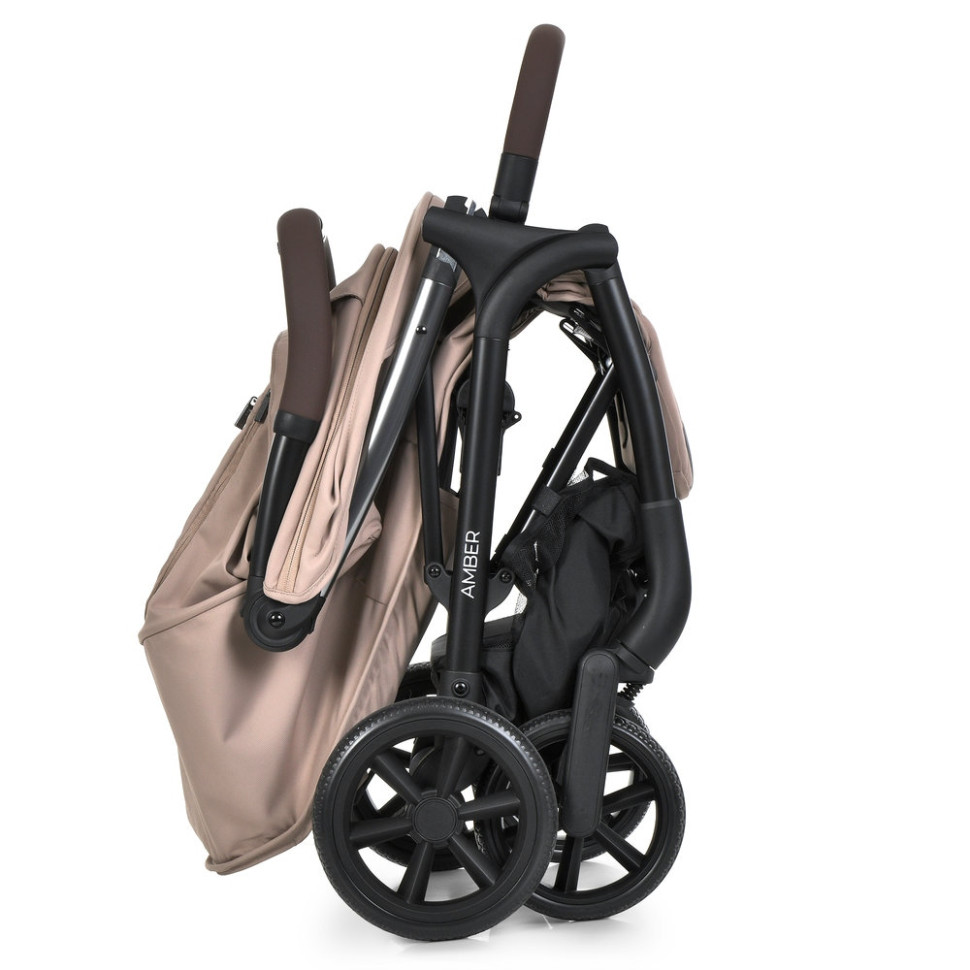 Дитяча прогулянкова коляска AMBER El Camino ME 1227 Nougat Beige