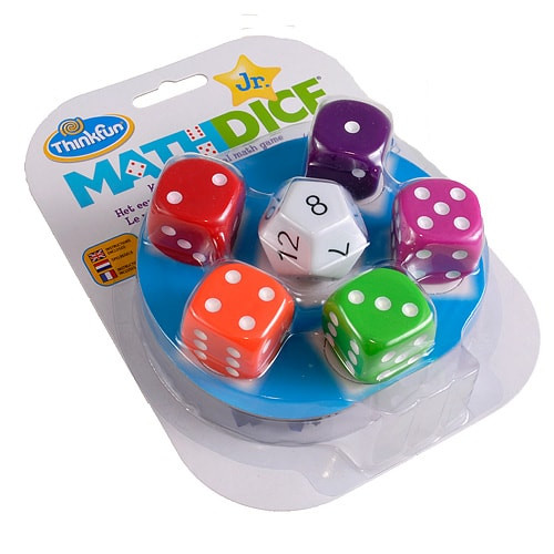 Игра-головоломка "Математические кубики" | ThinkFun Math Dice Jr 0717 по цене 289 грн.