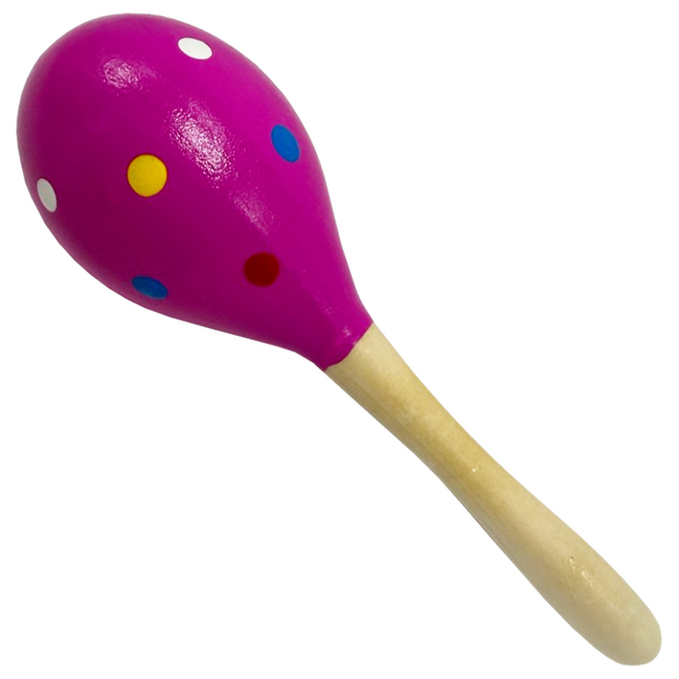 Деревянная игрушка Маракас Bambi MD 2193-6 размер 19,5 см