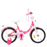 Велосипед дитячий PROF1 Y1813 18 дюймів, малиновий 