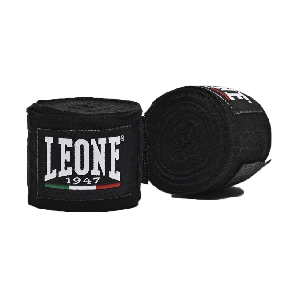 Бинты для бокса Leone AB705_Black_350 черный 3,5 м 2 шт