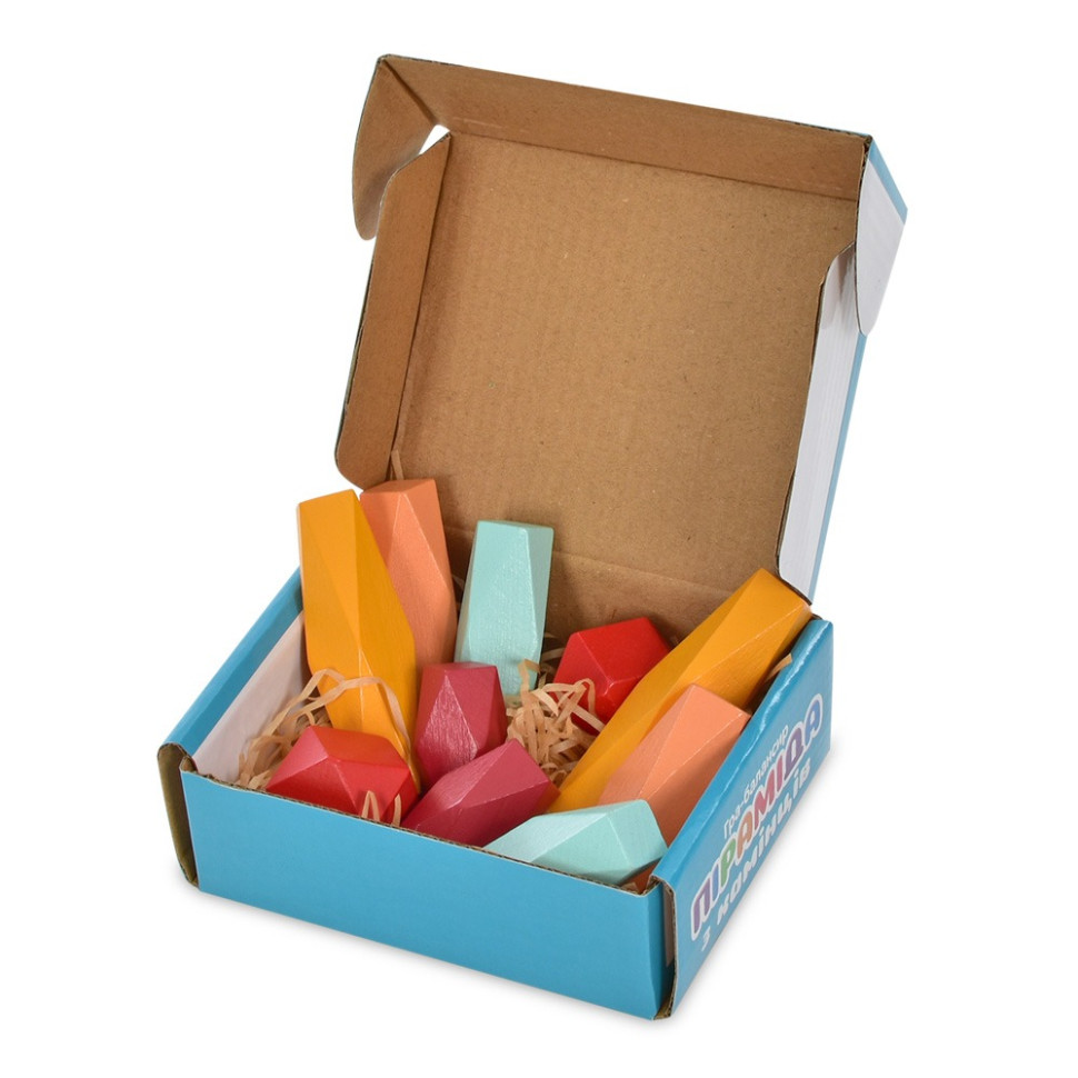 Дитяча дерев'яна гра-балансир Limo Toy MD 1896, 10 фігурок