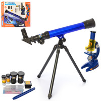 Игровой набор телескоп + микроскоп SK 0014