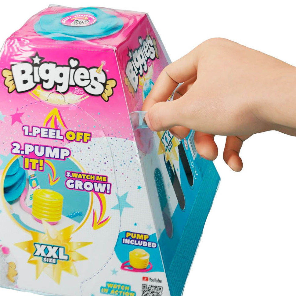 Игровой набор серии «Fantasy» W1 - Розовый Кролик Biggies BIG001-RA надувная игрушка, насос 45 см