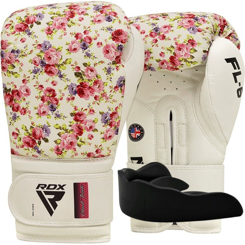 Боксерські рукавиці FL-6 RDX Inc Limited BGR-FL6W-8oz  8 унцій (капа в комплекті)