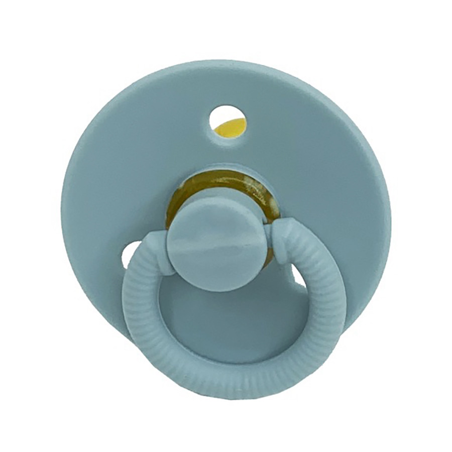 Детская пустышка латексная Mega Zayka MGZ-0527-6 круглая, от 12 мес