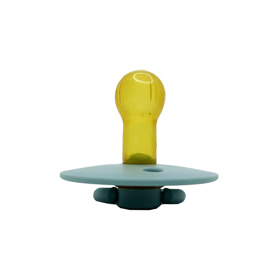 Детская пустышка латексная Mega Zayka MGZ-0527-6 круглая, от 12 мес