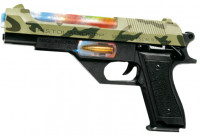 Пистолет игрушечный со световым и звуковым эффектом "Пустынный орел" ZIPP Toys 814ZT