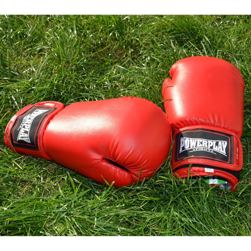 Боксерские перчатки 3004 Classic PowerPlay PP_3004_8oz_Red, размер 8 унций