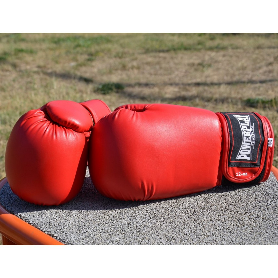 Боксерские перчатки 3004 Classic PowerPlay PP_3004_8oz_Red, размер 8 унций