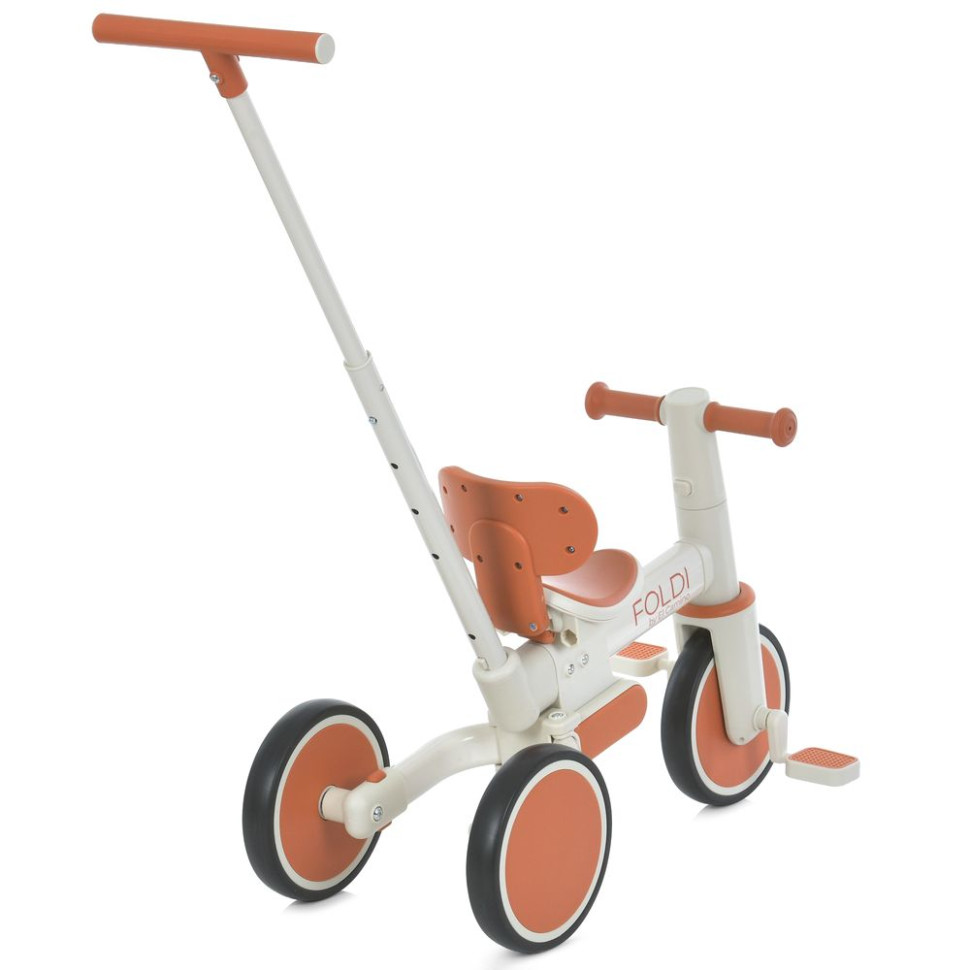 Детский трехколесный велосипед 3 в 1 FOLDI El Camino ME 1202 Сinnamon Beige