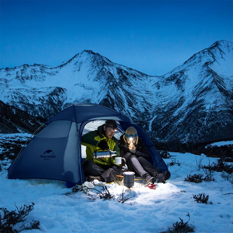 Намет двомісний зі сферичним куполом Cloud Peak 2 NH19K240-Y Naturehike 6927595736326, 15D, темно-синій