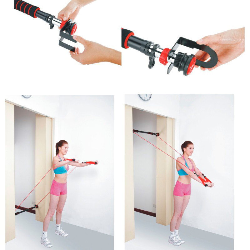 Турник дверной многофункциональный Double Lift inSPORTline 3378-ISL, до 100 кг