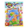 Набор креативного творчества "BUBBLE CLAY" Danko Toys BBC-02-01U…-06U витражная картина