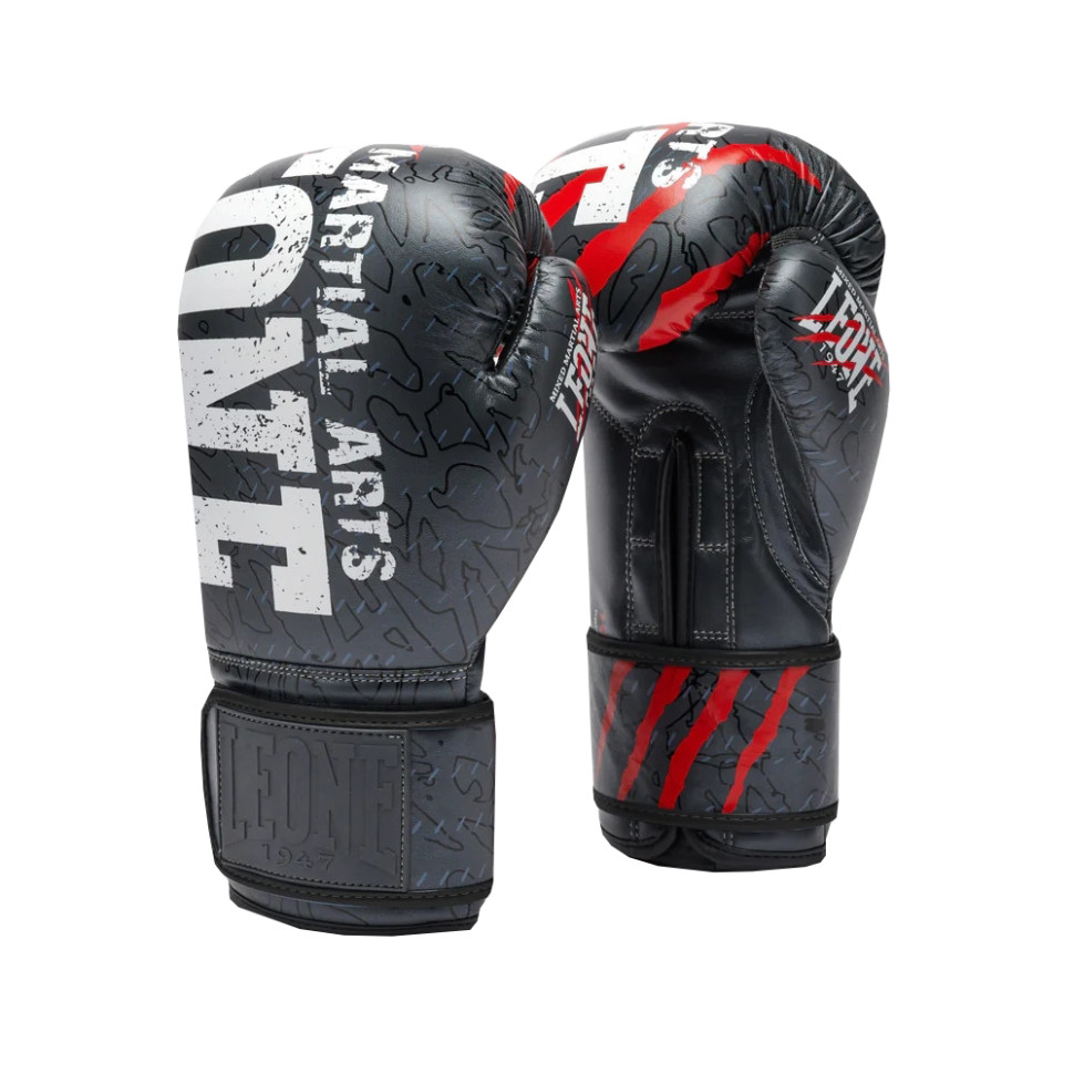 Боксерські рукавички GN004 PRIMAL INSTINCT Leone GN004_Black_12oz, Black 12 унцій