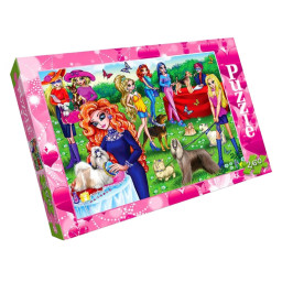 Пазл дитячий "Виставка собак" Danko Toys C260-12-06, 260 елементів